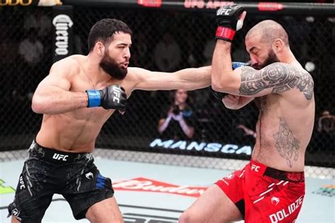 Hasil Lengkap UFC Vegas 85 Pembuktian Dominasi Imavov Hingga TKO 32