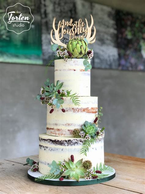 Der Semi Naked Cake Das Tortenstudio