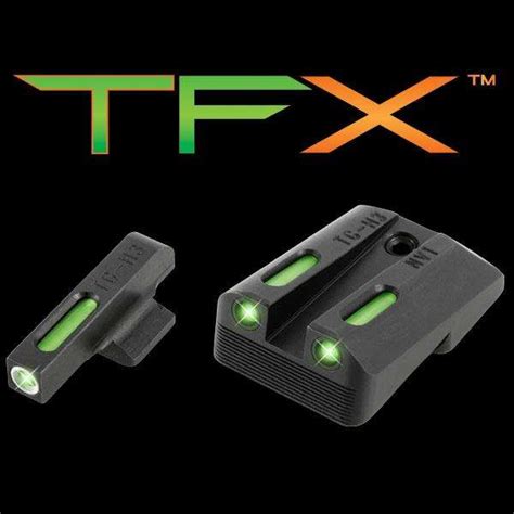 Truglo Tg13nv1a Brite Site Tfx Daynight Sights 1911 Pistol With Novak