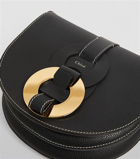 Chlo Small Leather Darryl Saddle Bag Harrods Us