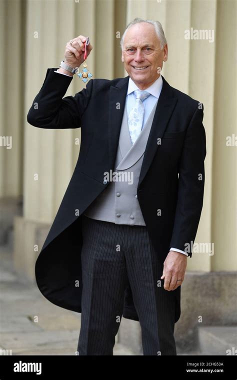 England and Wales cricket Board chairman Colin Graves with his CBE ...