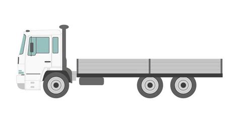 Truck Side View Vector Art, Icons, and Graphics for Free Download