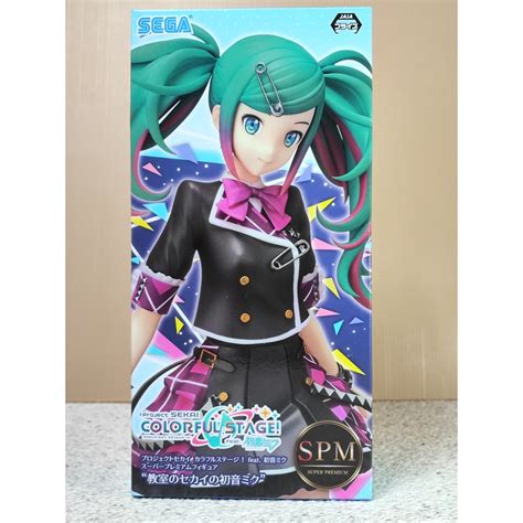 現貨 正版 日版 Sega Spm 初音未來 初音 世界計畫 繽紛舞台 制服 教室世界的初音 景品 公仔 蝦皮購物