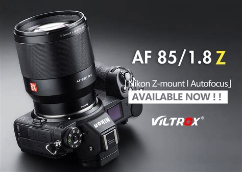 Viltrox 85mm F 1 8 Z Mirrorless Lens LaptrinhX