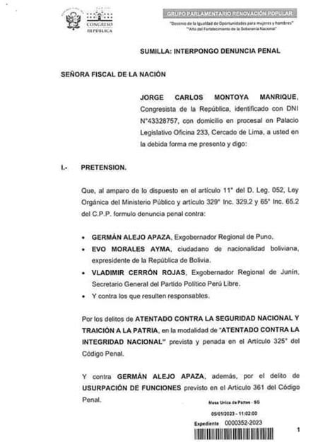 Esta Es La Situación De La Denuncia Contra Evo Morales En Perú Bolivia Verifica