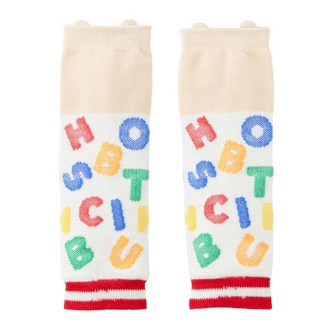 ミキハウス 顔ドン ロゴ総柄 レッグウォーマー マルチカラー フリ ホットビスケッツ HOT BISCUITS 72 9801 498 ミキハウスホットビスケッツ公式店 通販