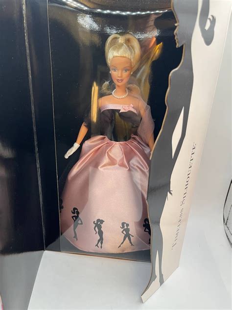 Barbie Timeless Silhouette Doll Beautiful Blonde Barbie Mattel Etsy