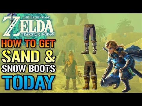 How To Get Sand Snow Boots Today Gerudo Town Secret Club Guide