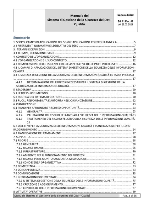 Kit Documentale Sistema Di Gestione Integrato ISO 9001 ISO IEC 27001