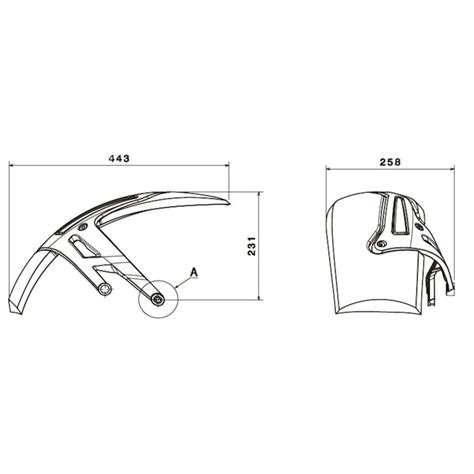 PUIG Garde Boue AR lèche roue BMW R1200 R RS R1250 R RS 2019 2023