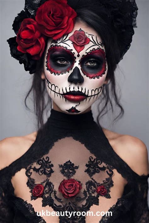 17 Pretty Sugar Skull Makeup Ideas For Halloween In 2024 Sugar Skull