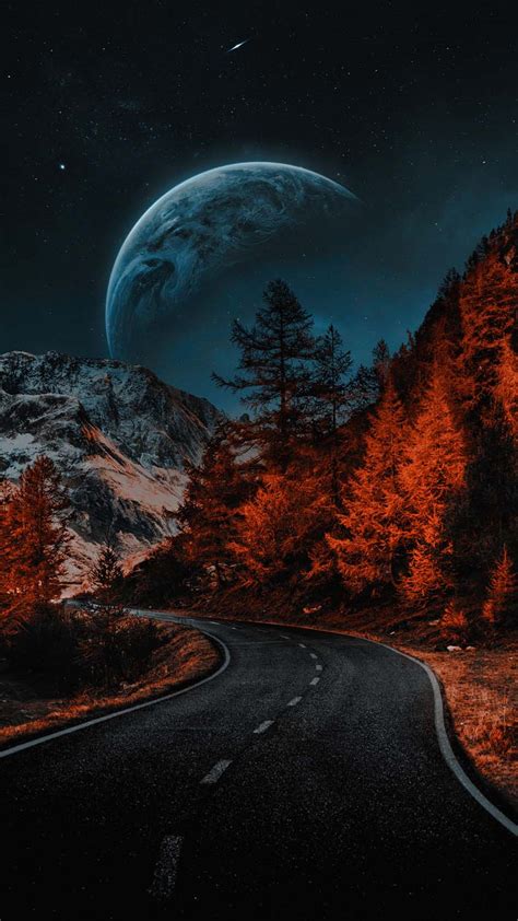 Interstellar Road Iphone Wallpaper Hd Iphone Wallpapers