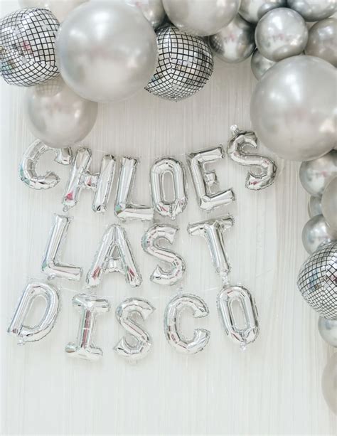 Last Disco Balloon Banner Mamma Mia Bachelorette Dancing Queen Disco Bachelorette Backdrop Photo