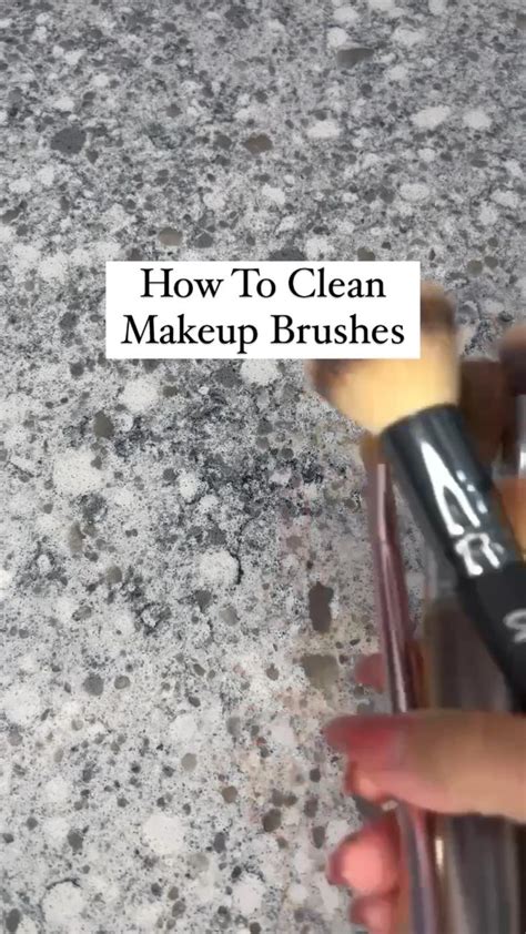 How To Clean Makeup Brushes! | How to clean makeup brushes, Makeup ...