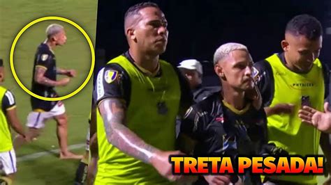 TRETA Neilton Provocou Os Jogadores Do Vasco Vs Agua Santa YouTube