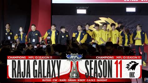 ONIC Jadi Juara MPL ID Season 11 Tak Terkalahkan