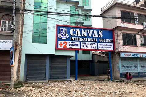 Canvas International College Courses Fee Structure Location