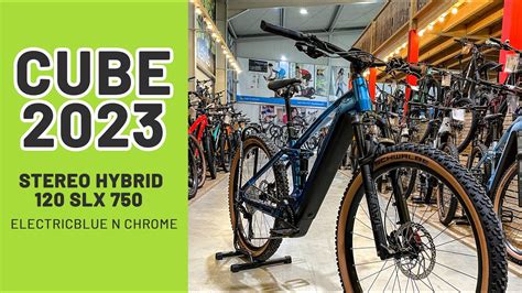 Cube Stereo Hybrid Slx Electricblue N Chrome