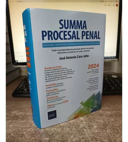 Summa Procesal Penal 2024 Tapa Dura Original Cuotas sin interés