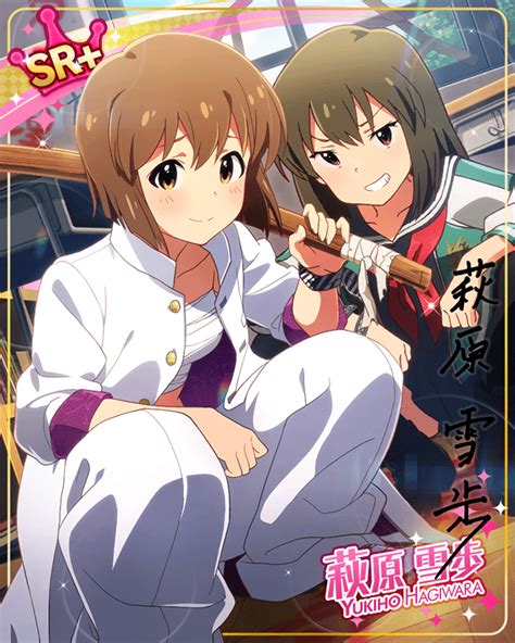 Safebooru Brown Eyes Brown Hair Character Name Dress Hagiwara Yukiho