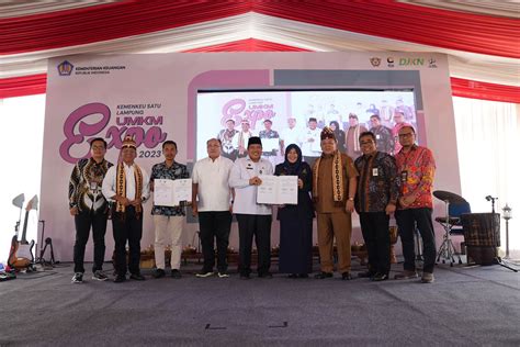 Kemenkeu Satu Lampung Expo 2023 Dukung Kemajuan UMKM Nasional Jurai Id