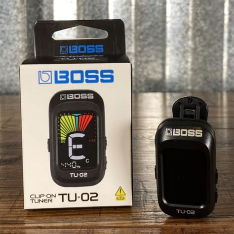 Boss Tu Clip On Chromatic Guitar Bass Tuner Ebay