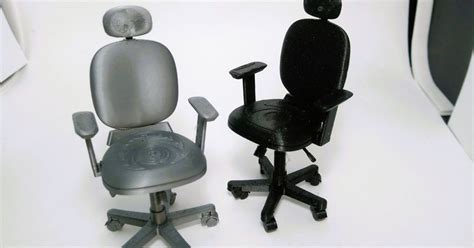 Miniature Office Chair by Lali3d | Download free STL model | Printables.com