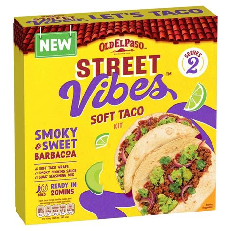 Old El Paso Street Vibes Taco Kit Barbacoa Ocado