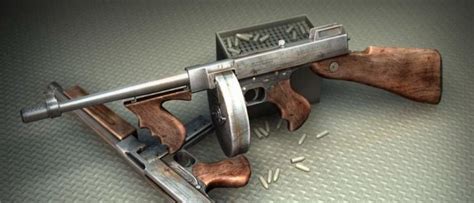 Автомат Томпсона 1928, как выглядит, технические характерисики (ттх ...