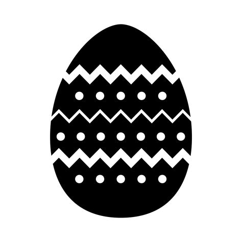 Easter Egg Vector Icon Vector Art At Vecteezy