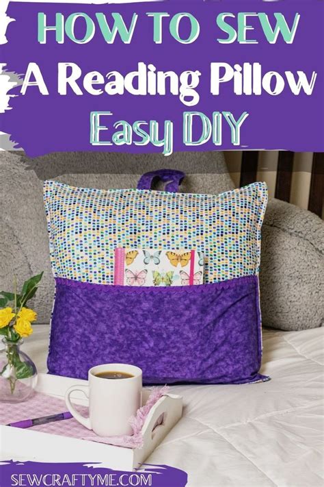 Easy Diy Reading Pillow Tutorial Artofit