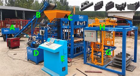 QT4 18 Automatic Concrete Interlocking Habiterra Block Machine Linyi