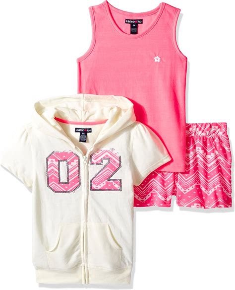 Limited Too Girls Little Vest Fashion Top And Pant Set