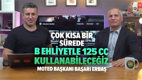 Eylül de B Sınıfı Ehliyetle 125 cc ve Altı Motor Kullanılabilecek