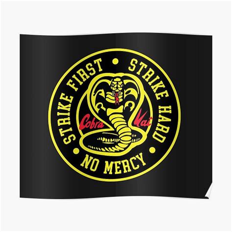 Cobra Kai Poster For Sale By OLMP Redbubble