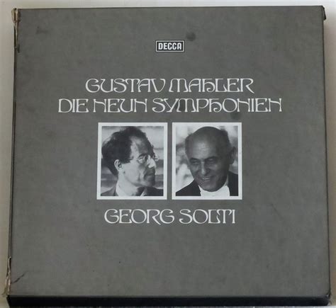 Mahler Georg Solti De 9 Symphonieën LP Box set Catawiki