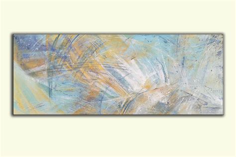 Yellow large abstract art, large canvas art L281 – LargeArtCanvas