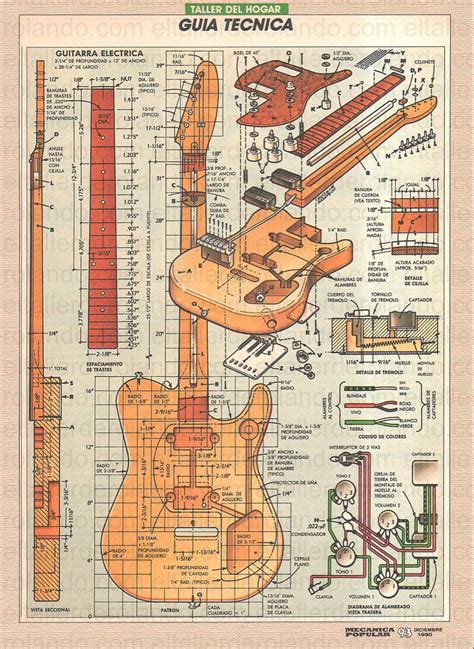 Electric Guitar Building Plans