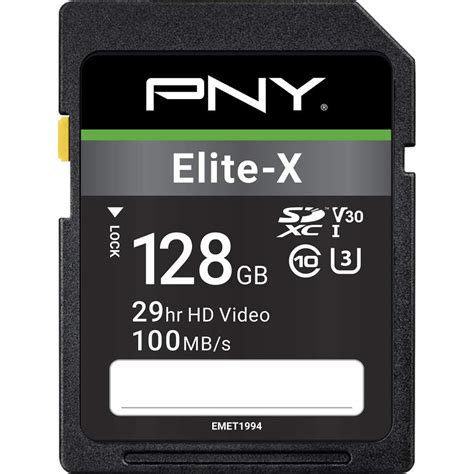 Pny Gb Elite X Class U V Sdxc Flash Card Mb S Class