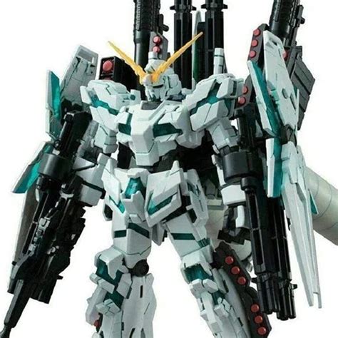 BANDAI Mobile Suit Gundam Unicorn Full Armor Unicorn Gundam Destroy Mode #178 High Grade 1:144 ...