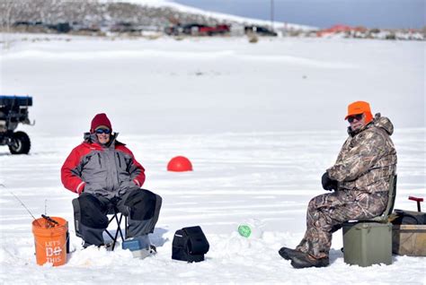 Photos Wolford Ice Fishing Tournament Catches Big Crowd