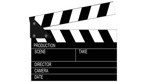 Lights Camera Action Board Clipart Best