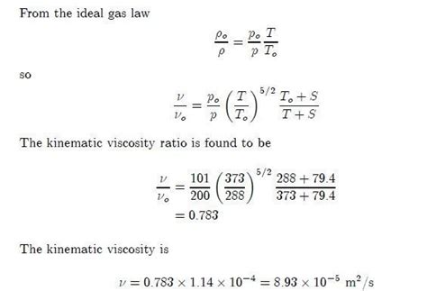 Kinematic Viscosity Equation - Diy Projects