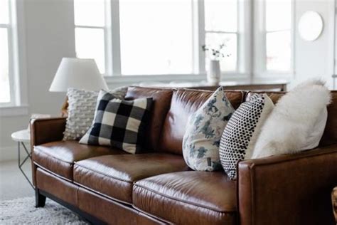 10 Creative Black Leather Sofa Pillow Ideas That Will Transform Your Living Room