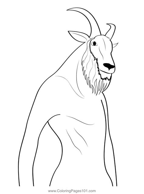 Satyr 9 Coloring Page Coloring Pages Satyr Printable Coloring Pages