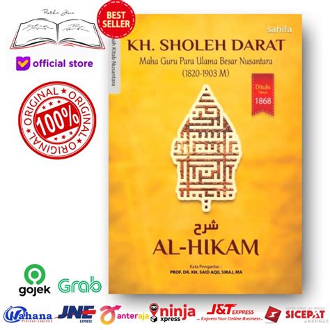 Jual Buku Terjemah Kitab Syarah Al Hikam Sholeh Darat Maha Guru Para