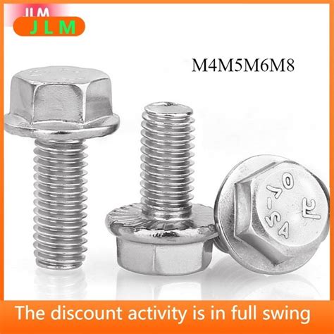 Jlmg Wholesale Sus External Hexagon Screw Stainless Steel With