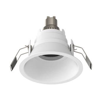 Lampa Wpuszczana Minima Slimline Round Fixed Fire Rated Ip Bia A