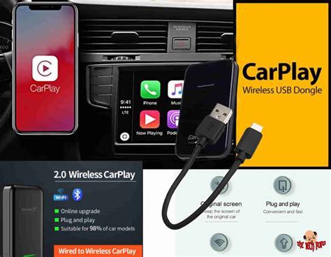 How to turn your wired Apple CarPlay into a Wireless System, no wireing.