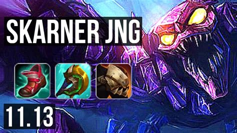 SKARNER Vs KAYN JUNGLE Rank 3 Skarner 5 1 9 1 4M Mastery 300